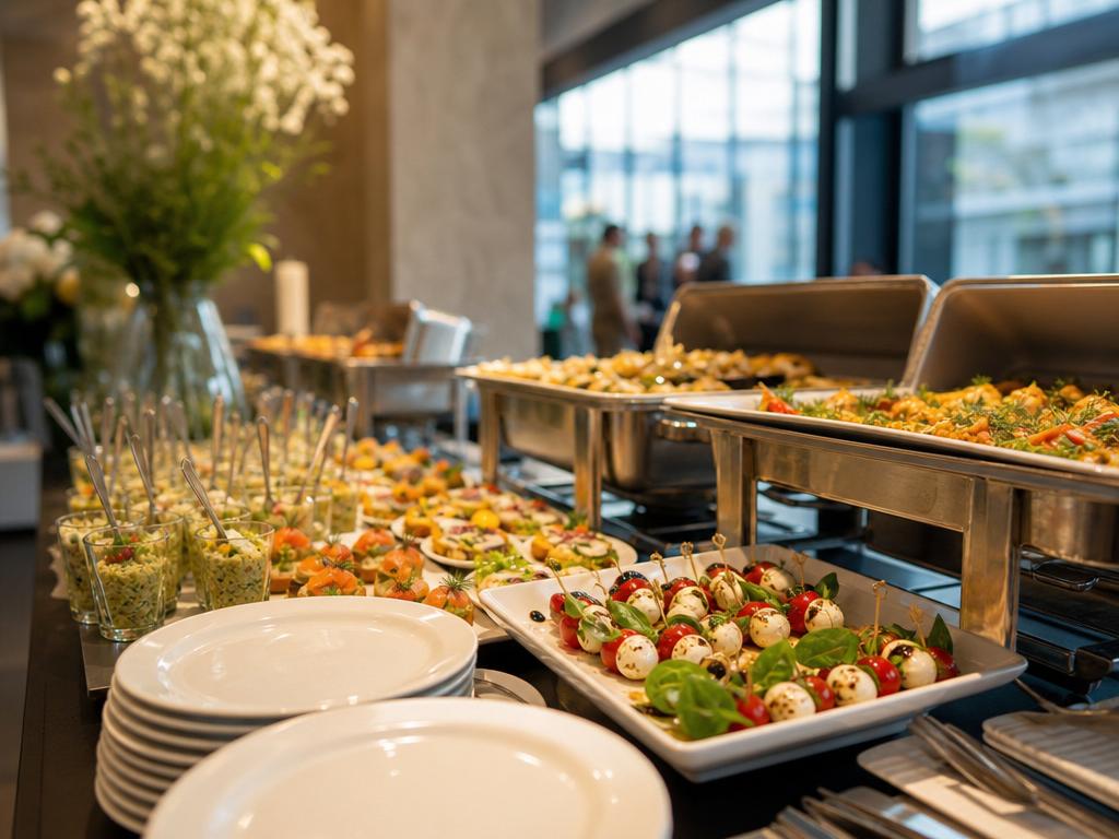 Eventcatering in Innenstadt bei Mönchengladbach: Von kleinen Häppchen bis zum Buffet