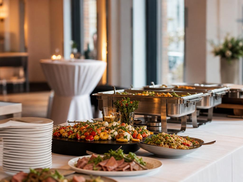 Eventcatering in Rheydt bei Mönchengladbach: Ruhige Vorbereitung für den Abend