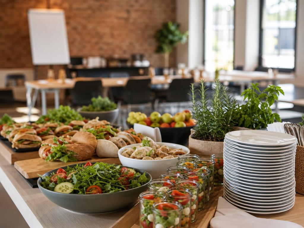 Firmencatering in Odenkirchen bei Mönchengladbach: Planbar für kleine und mittlere Runden