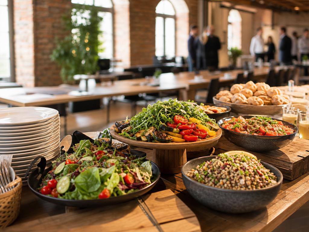 Firmencatering in Rheydt bei Mönchengladbach: Mittagspausen und Projekttage praktisch begleiten