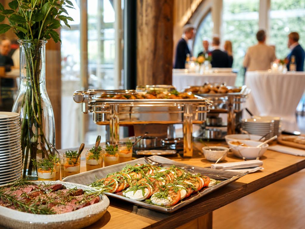 Eventcatering in Saarn bei Mülheim an der Ruhr: Speisen passend zu Anlass und Tageszeit
