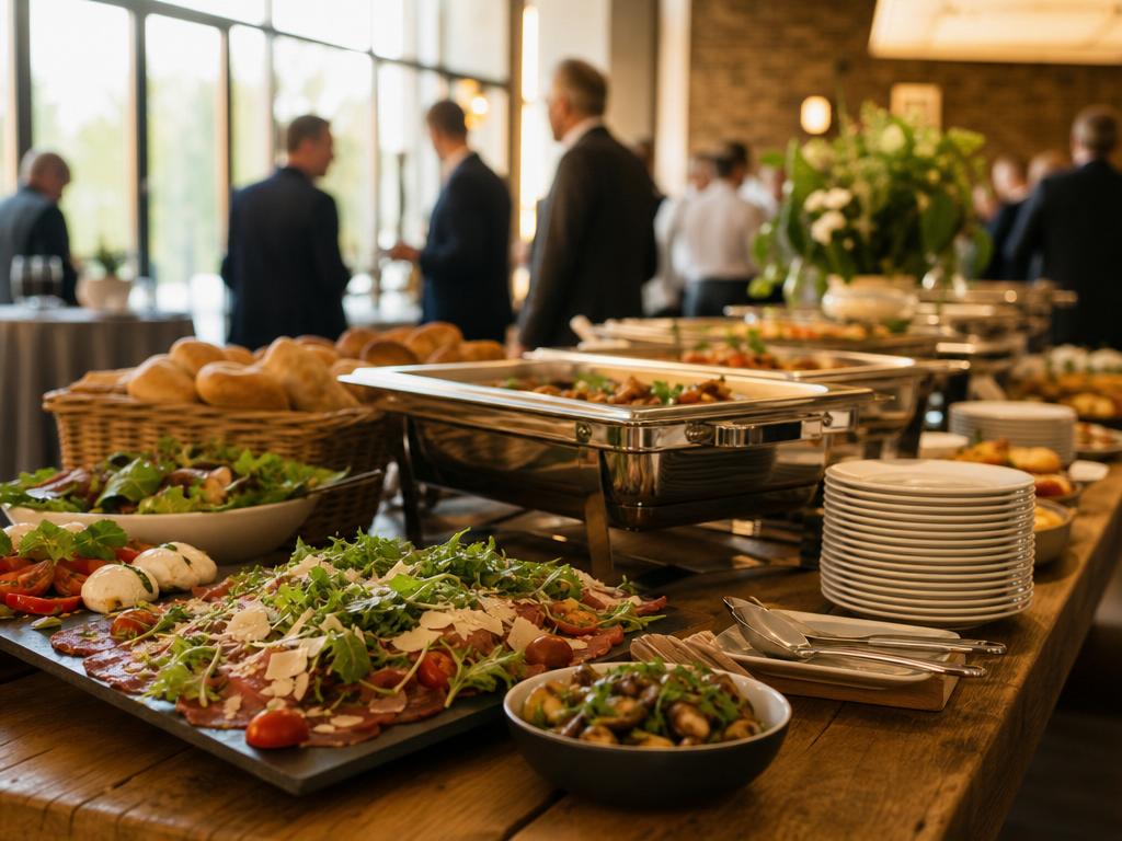Eventcatering in Broich bei Mülheim an der Ruhr: Ruhige Planung für das Stadtgebiet und die Umgebung