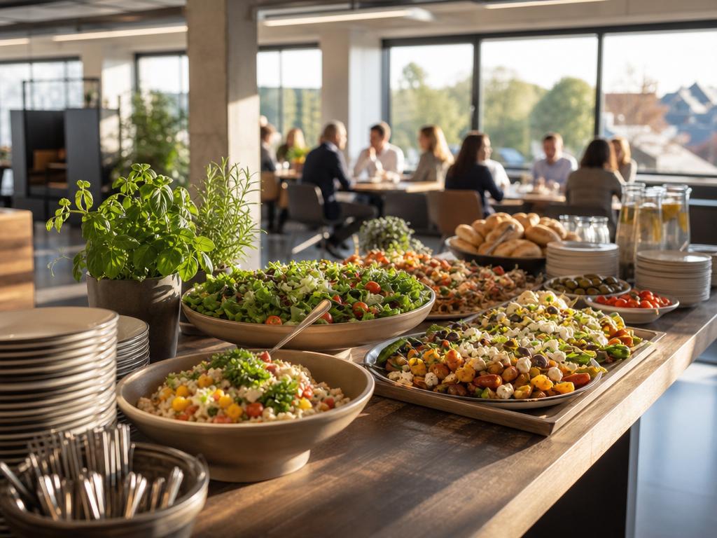 Firmencatering in Broich bei Mülheim an der Ruhr: Firmencatering Mülheim an der Ruhr für den Arbeitstag