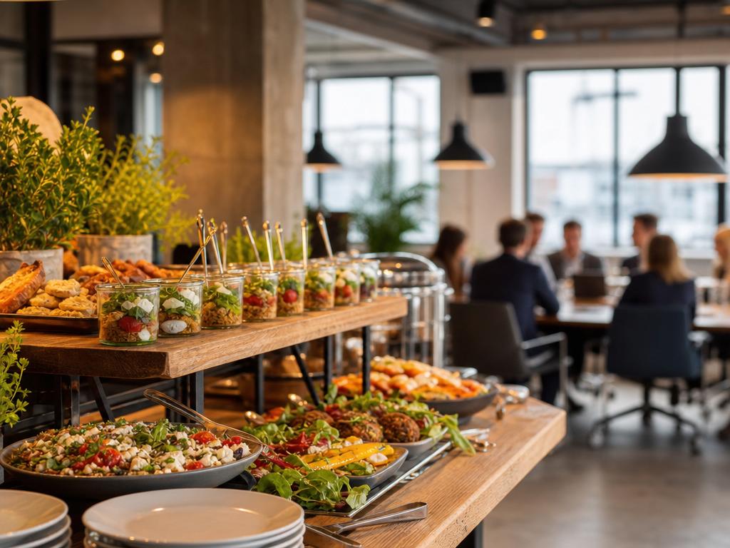 Firmencatering in Speldorf bei Mülheim an der Ruhr: Nah am Arbeitsalltag vor Ort geplant