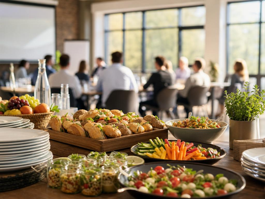 Firmencatering in Saarn bei Mülheim an der Ruhr: Passende Verpflegung für konzentrierte Termine