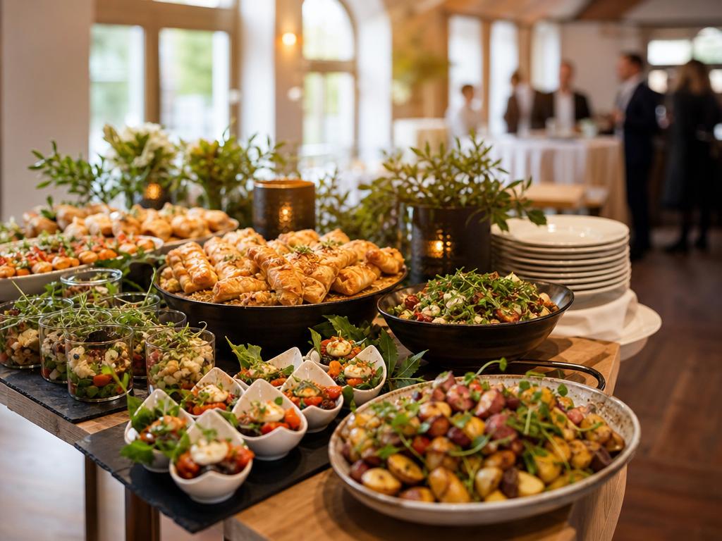 Eventcatering in Hinsbeck bei Nettetal: Fingerfood, kleine Speisen und passende Mengen