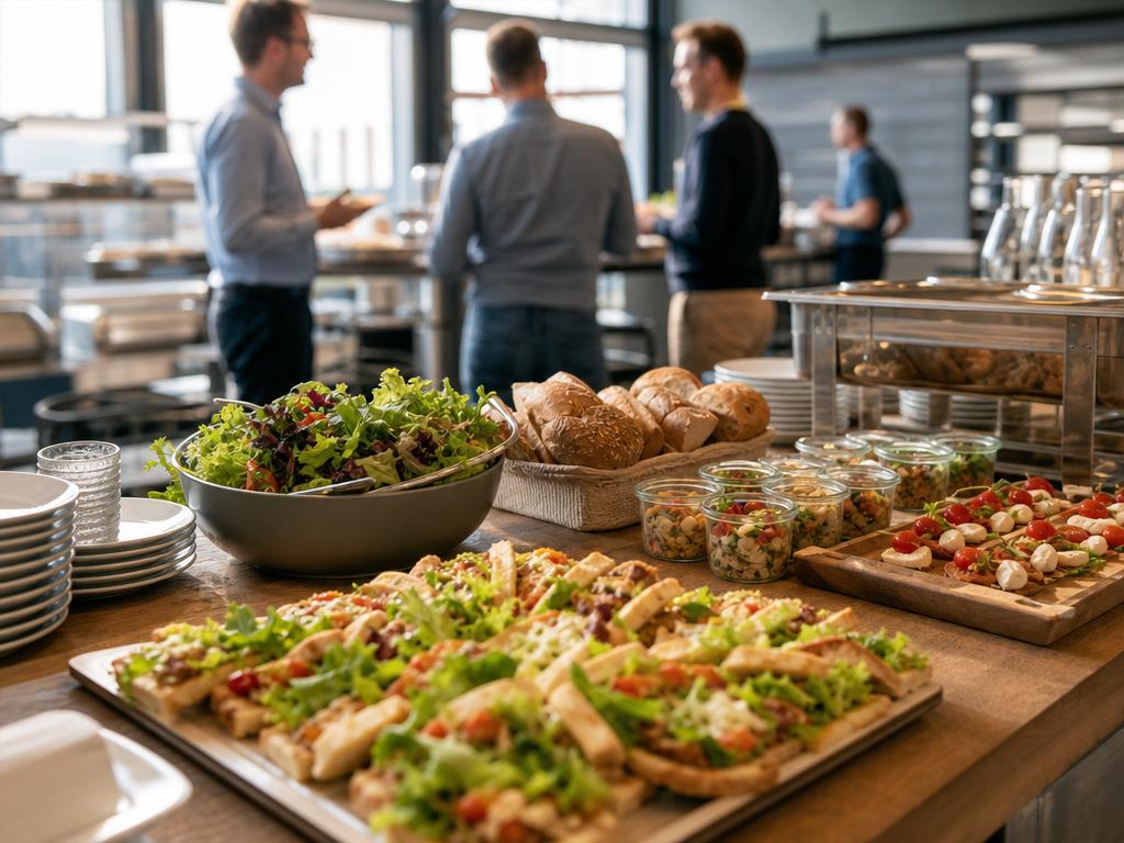 Firmencatering in Lobberich bei Nettetal: Mittagspause und Besprechungen im Betrieb