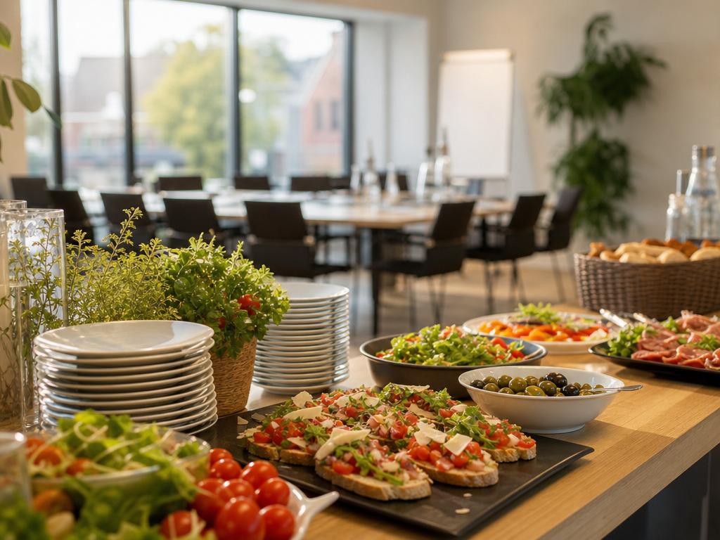 Firmencatering in Rosellen bei Neuss: Von der Innenstadt bis Rosellen