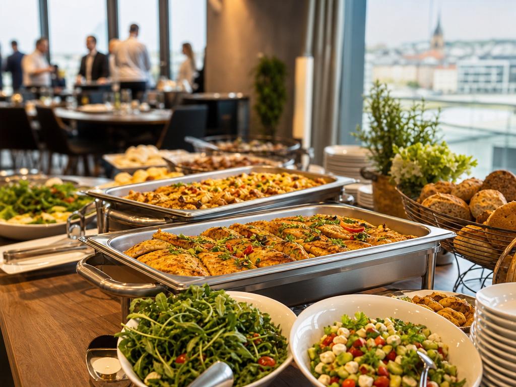Mittagessen-Catering in Innenstadt bei Neuss: Mittagessen Catering Neuss Mittagsverpflegung für Ihren Arbeitstag