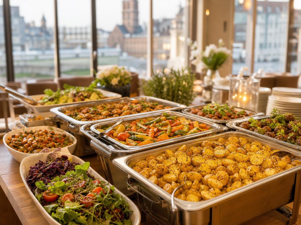 Partyservice in Innenstadt bei Neuss: Partyservice Neuss für Innenstadt, Norf, Rosellen und Reuschenberg