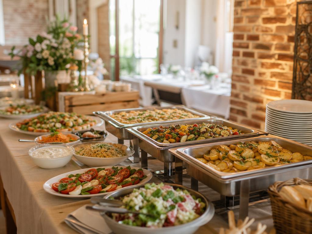 Partyservice in Norf bei Neuss: Buffet bestellen Neuss Auswahl für kleine und größere Feiern