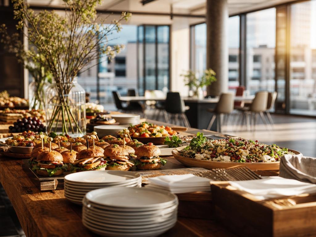 Firmencatering in Neue Mitte bei Oberhausen: Unkompliziert geplant, passend zusammengestellt