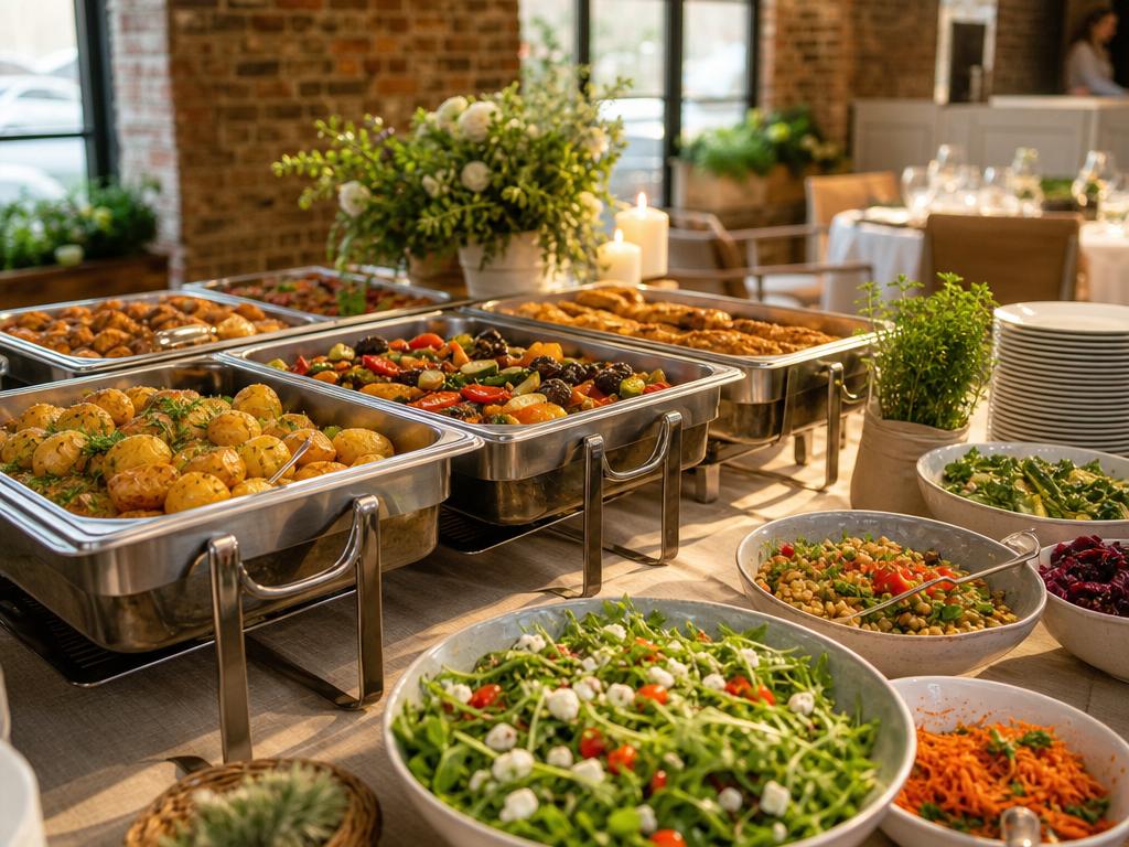 Partyservice in Sterkrade bei Oberhausen: Buffet Lieferung Oberhausen Abläufe ruhig planen
