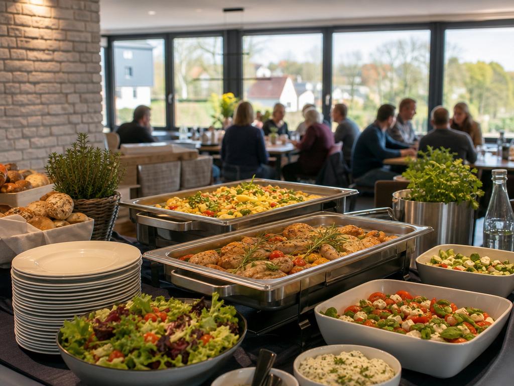 Mittagessen-Catering in Orsoy bei Rheinberg: Mittagstisch Firmen Rheinberg und Lunch Catering Rheinberg