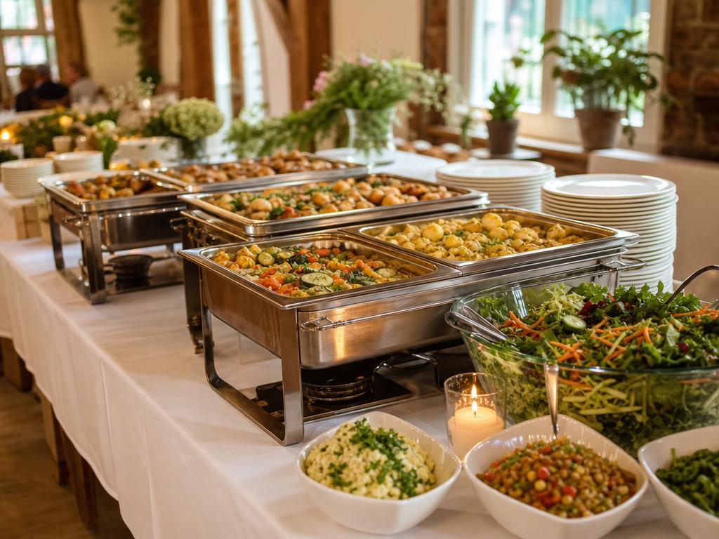 Partyservice in Herongen bei Straelen: Buffet Lieferung Straelen nach vorheriger Absprache