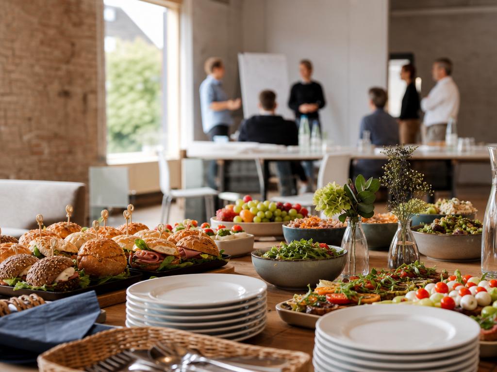 Firmencatering in Dülken bei Viersen: Für Workshops, Schulungen und gemeinsame Pausen