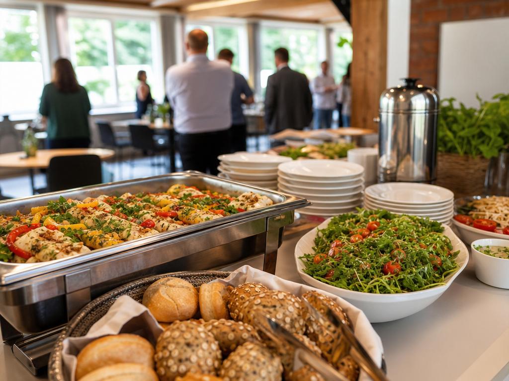 Mittagessen-Catering in Boisheim bei Viersen: Passend für längere Termine
