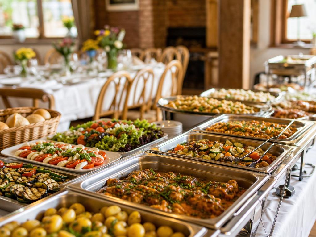 Partyservice in Dülken bei Viersen: party catering viersen mit warmen Gerichten und kalten Platten