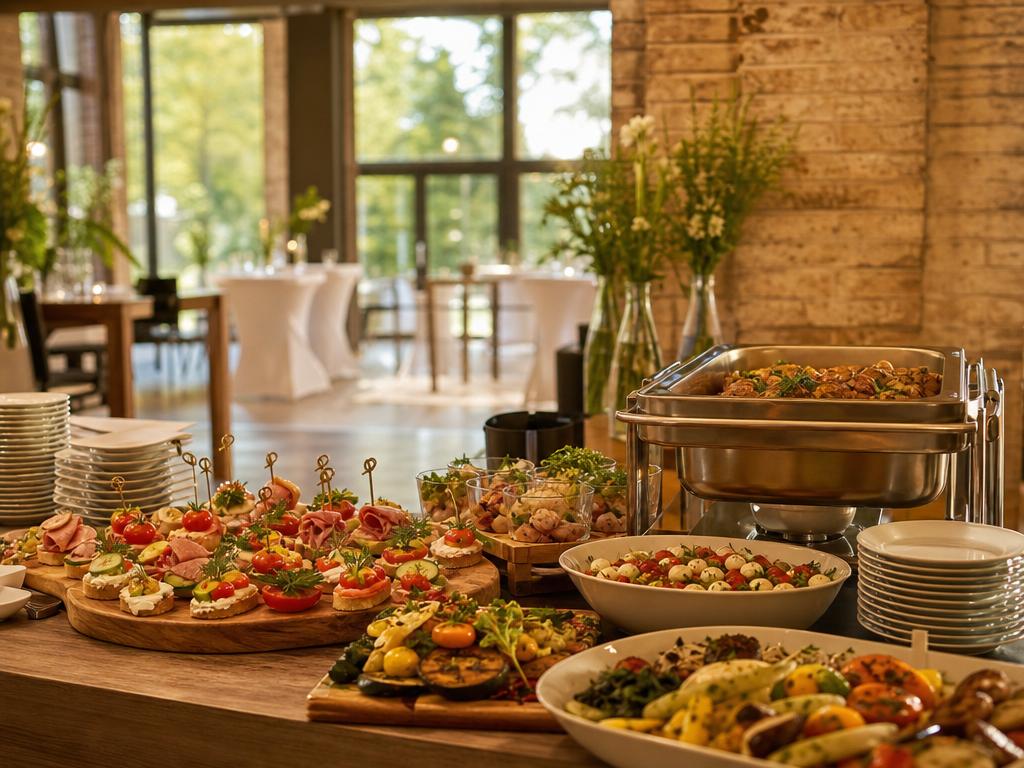 Eventcatering in Lackhausen bei Wesel: Speisen für Begrüßung, Pause oder Ausklang