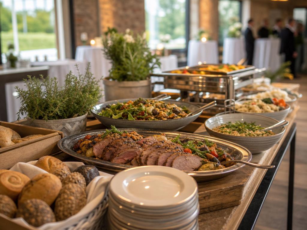 Eventcatering in Flüren bei Wesel: Ruhig abgestimmt auf Zeitplan und Gästezahl