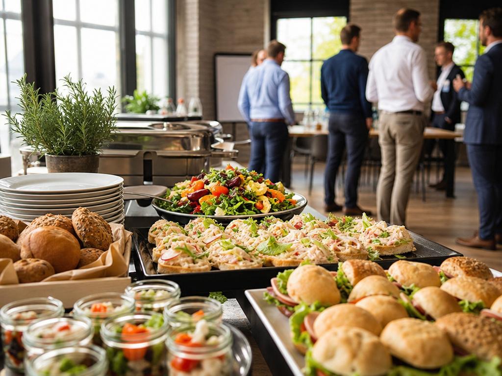 Firmencatering in Büderich bei Wesel: Planbare Speisen für interne Termine