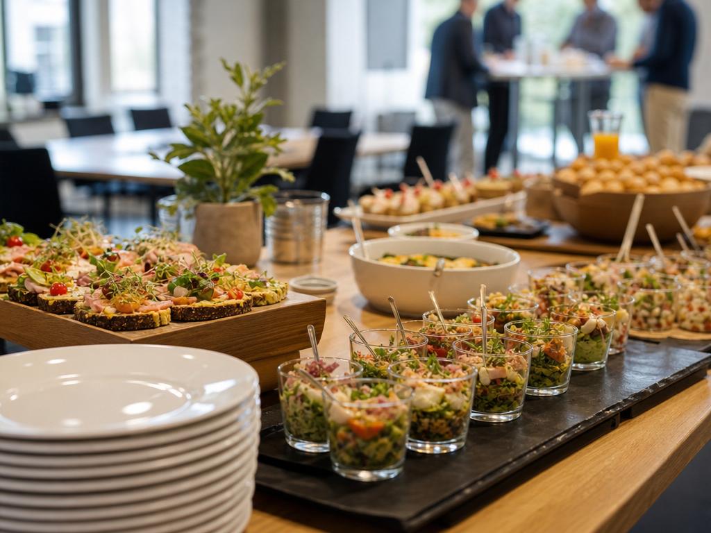 Firmencatering in Lackhausen bei Wesel: Von der kurzen Pause bis zum längeren Termin