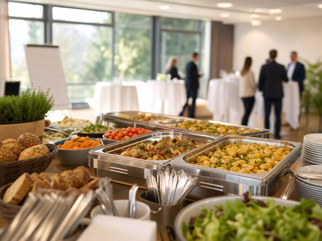 Mittagessen-Catering in Lackhausen bei Wesel: seminar catering wesel mit klarer Abstimmung