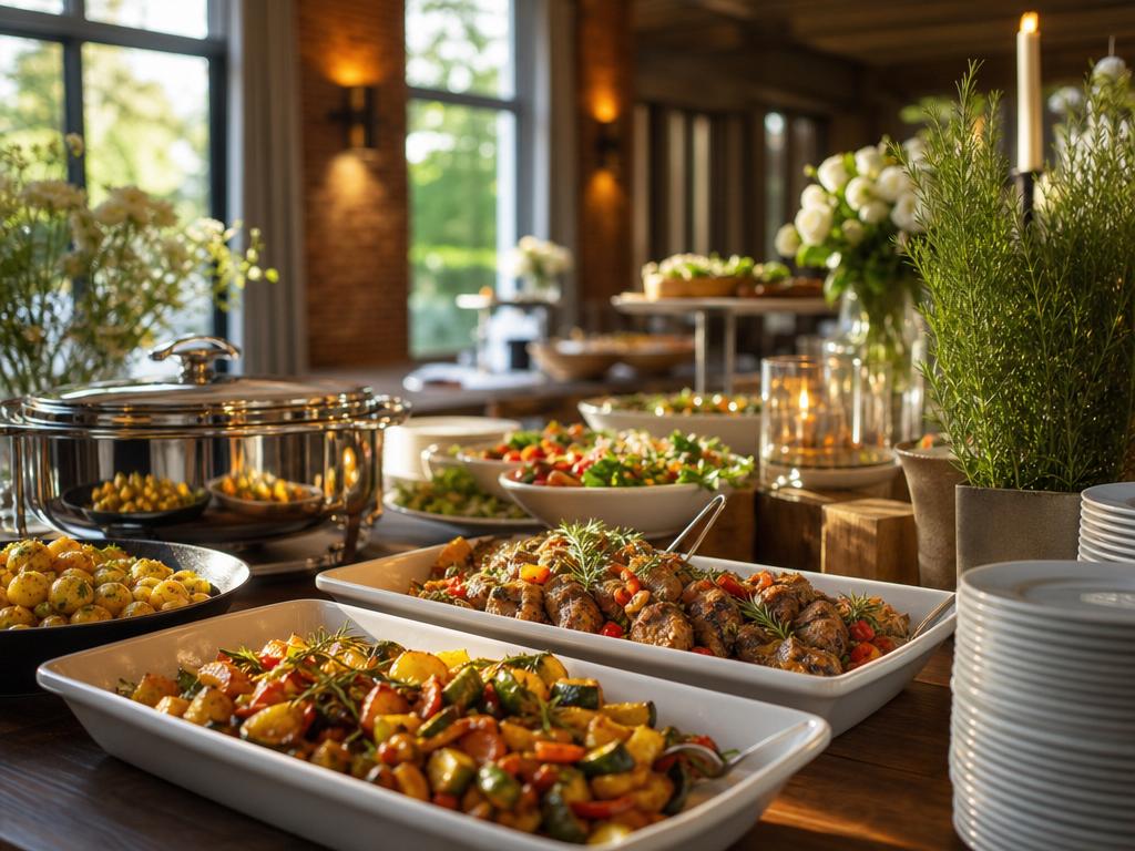 Eventcatering in Marienbaum bei Xanten: Buffets und warme Speisen nach Absprache
