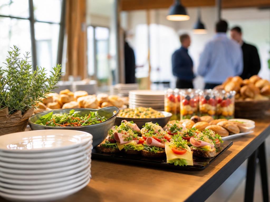 Firmencatering in Marienbaum bei Xanten: Firmencatering Xanten passend geplant für Ihren Arbeitstag