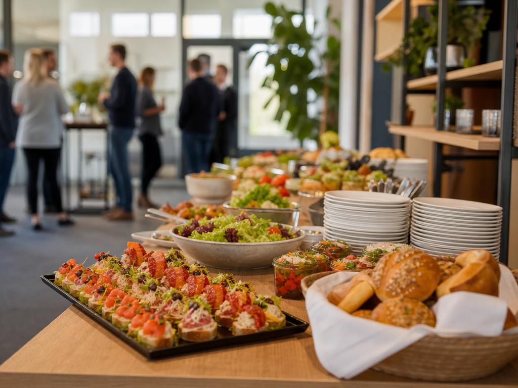 Firmencatering in Lüttingen bei Xanten: Unkompliziert feiern im betrieblichen Rahmen