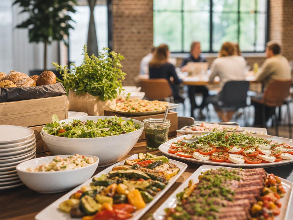 Firmencatering in Marienbaum bei Xanten: Mittagessen ohne großen Abstimmungsaufwand