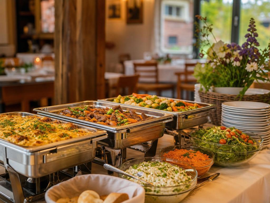 Partyservice in Vynen bei Xanten: Buffet bestellen Xanten Auswahl nach Anlass und Gästezahl